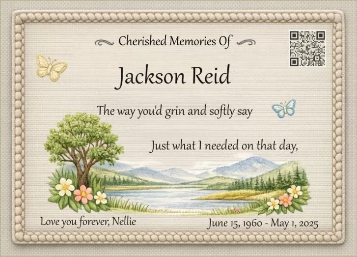personalized memory quilt label for Jackson Reid personalized memory quilt label for Jackson Reid